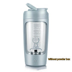 650ml usb electric protein shaker bottle automatic mixing bpa free rechargeable