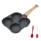 Egg Frying Pan Nonstick Coating Mini Skillet, Comfortable Handle, For Omelettes, Pancakes, And Hamburgers, Outdoor Camping