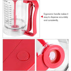 Cordless Batter Dispenser – Electric Pancake, Cupcake & Waffle Mixer No-Mess Baking Tool