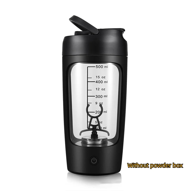 650ml usb electric protein shaker bottle automatic mixing bpa free rechargeable