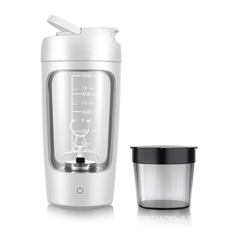 650ml usb electric protein shaker bottle automatic mixing bpa free rechargeable