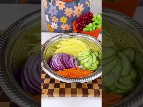 3-in-1 Multifunctional Vegetable Slicer Set – Stainless Steel Cutter & Drain Basket